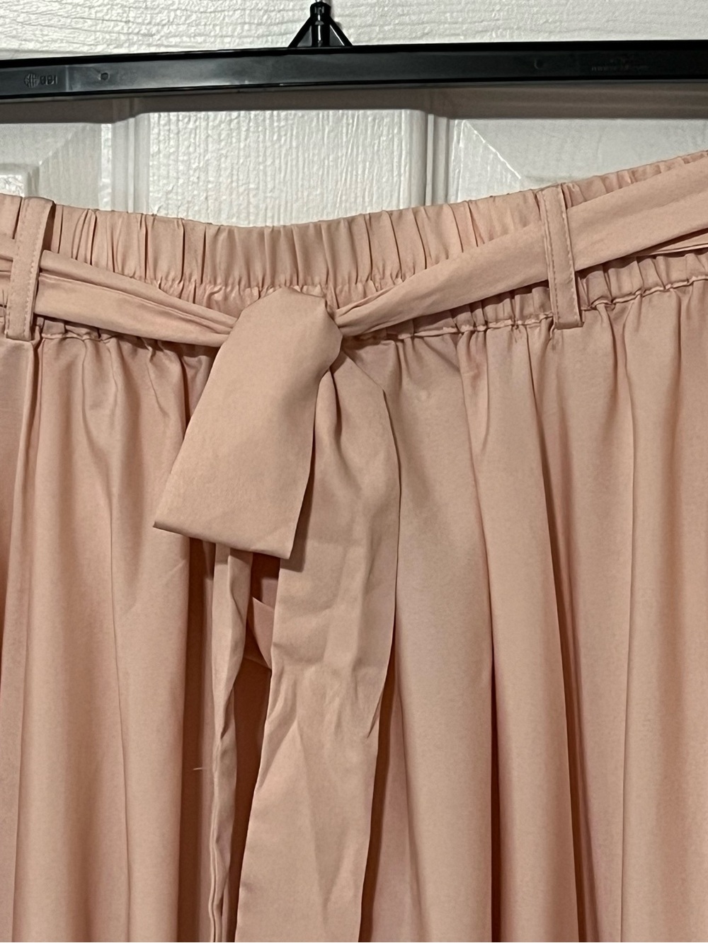 Cato Floral Maxi Skirt 22/24 Plus Pink Pocketed Tie Waist Cottagecore - Picture 2 of 5